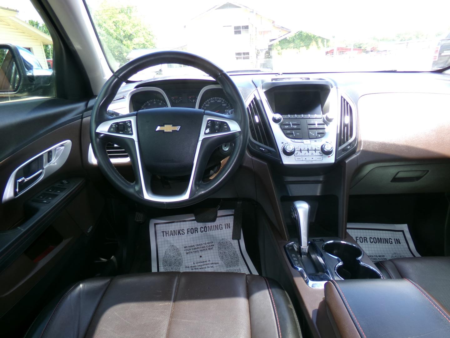 2013 Black /Brown Chevrolet Equinox LTZ 2WD (2GNALFEK4D6) with an 2.4L L4 DOHC 16V engine, 6-Speed Automatic transmission, located at 401 First NE, Bearden, AR, 71720, (870) 687-3414, 33.726528, -92.611519 - Photo#21